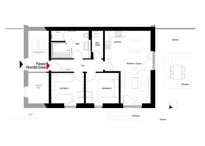 Haus Nordmoewe Apartman *